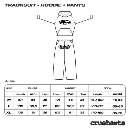 Hoodie Zip/Pants Premium Tracksuit