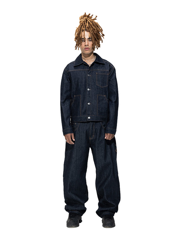 CRWTS Denim Jacket – CRUEHAWTS CRWTS Denim Jacket – CRUEHAWTS