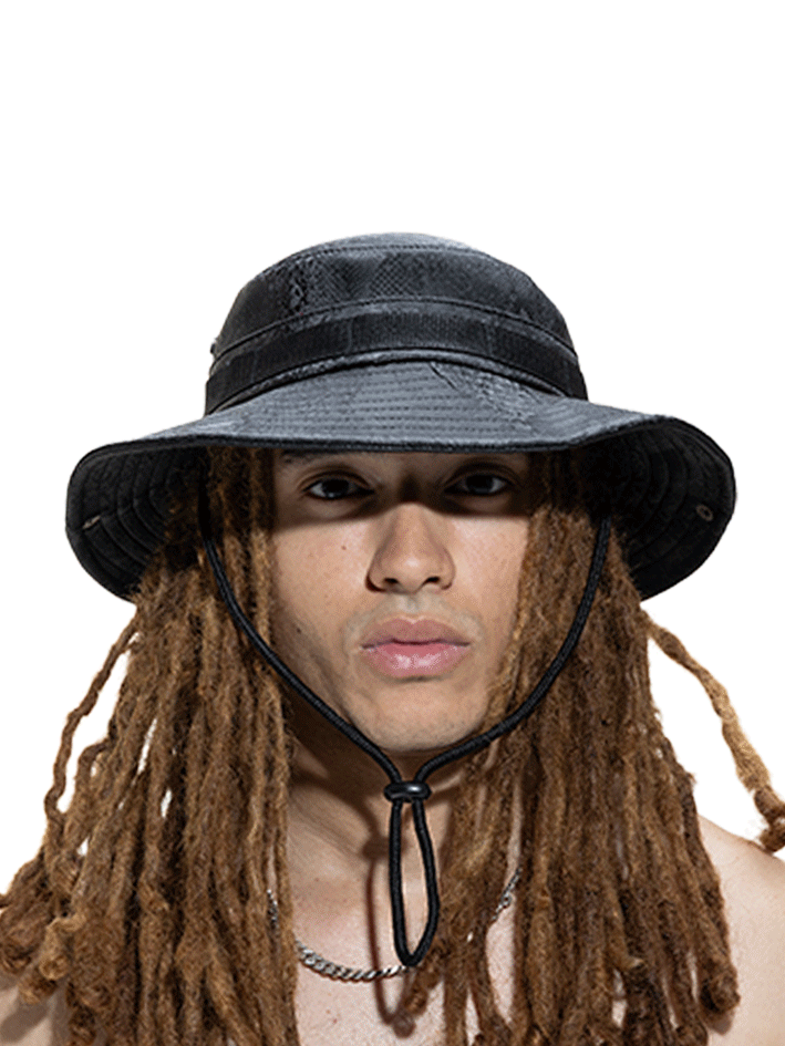 Snakeskin Trucker/Bucket Hat CRUEHAWTS