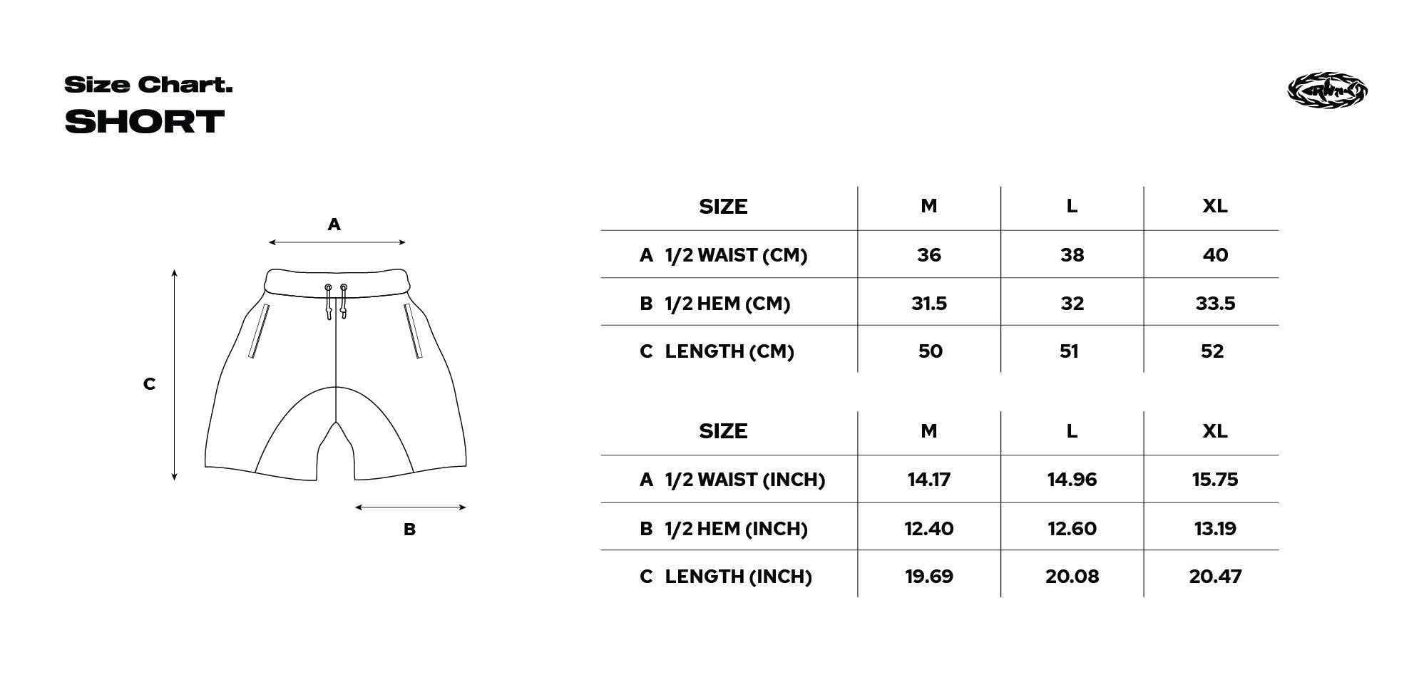 Forest Fade Shorts CRUEHAWTS