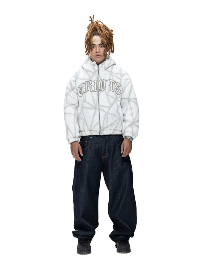 Fleece Double Sided Down Jacket CRUEHAWTS