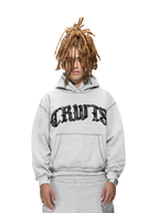 Patchwork Fleece Hoodie CRUEHAWTS