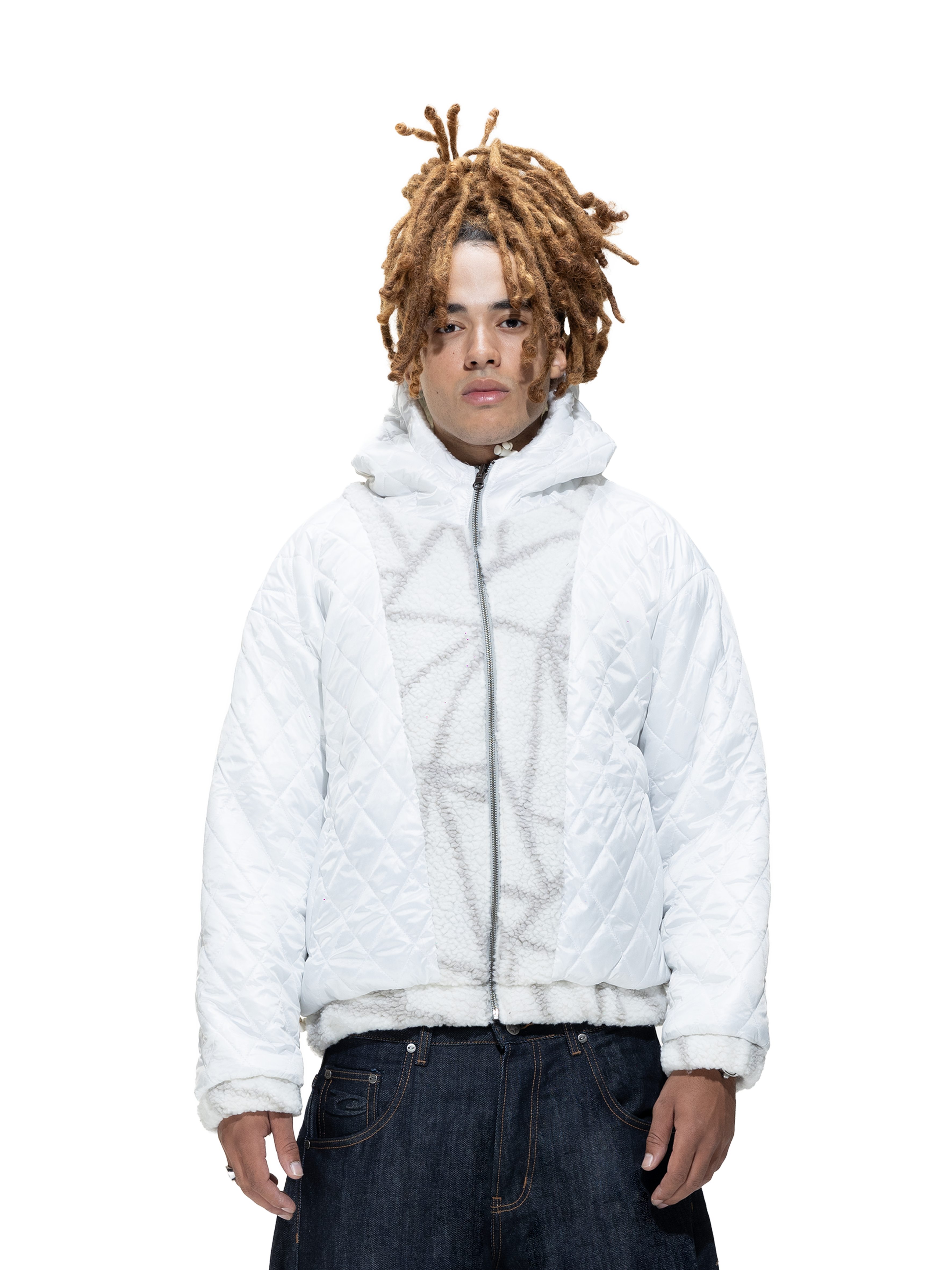 Fleece Double Sided Down Jacket CRUEHAWTS