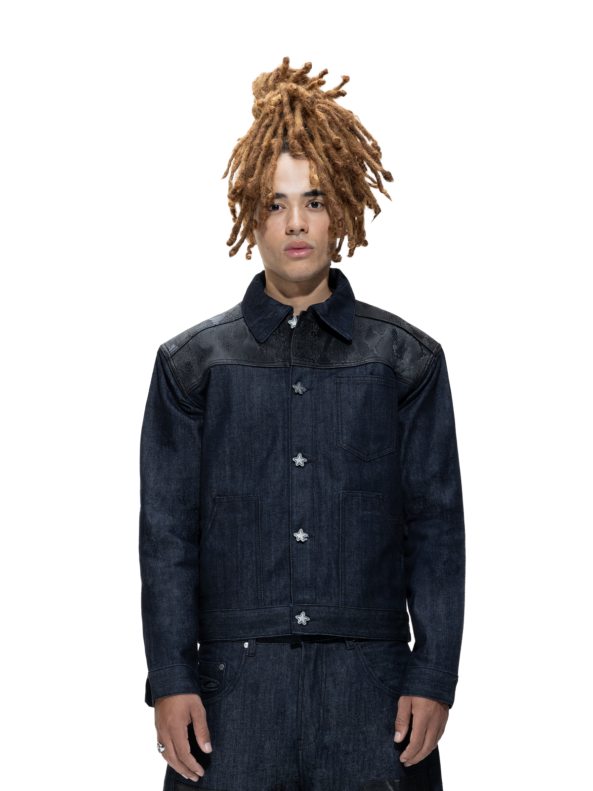 CRWTS Denim Jacket – CRUEHAWTS CRWTS Denim Jacket – CRUEHAWTS